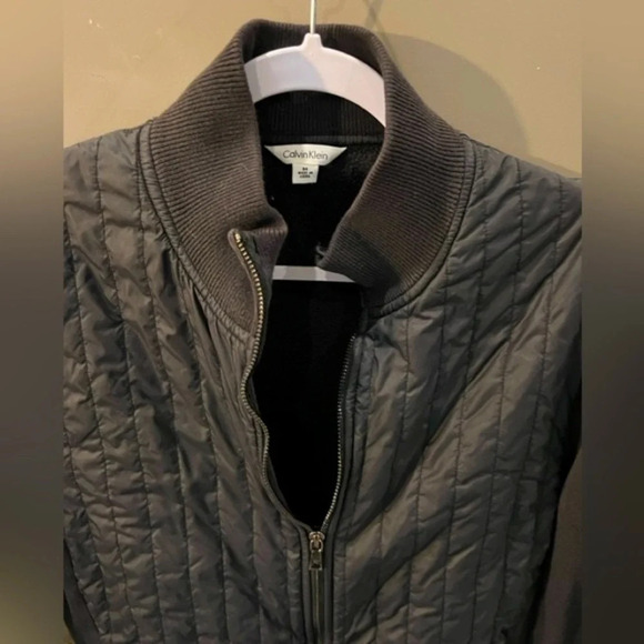 Calvin Klein fleece zippered jacket - Picture 2 of 10